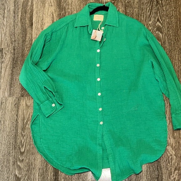 9seed “Captiva” long sleeve button down shirt - Picture 1 of 6